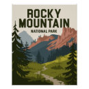 Suche nach rocky mountain nationalpark poster Camping