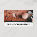 Suche nach eiscreme visitenkarten Kunde