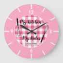 Suche nach rosa kuchen wanduhren Für sie