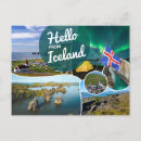 Suche nach reykjavik island postkarten Aurora borealis