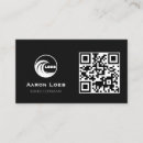 Suche nach handout visitenkarten Personalisierte schwarze qr kontaktkarte