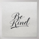 Suche nach be kind poster Freundlich