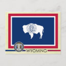 Suche nach wyoming flagge postkarten Usa