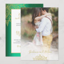 Suche nach photo wedding einladungen Green