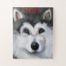 Suche nach alaskan malamute puzzle Sibirischer husky