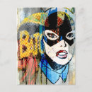Suche nach batgirl postkarten Schlagmädchen