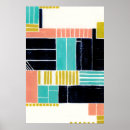 Suche nach türkis und rosa poster Geometrisch