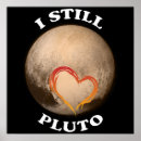Suche nach planet pluto poster Herz