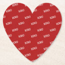 Suche nach xoxo untersetzer Valentinstag