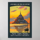 Suche nach mont saint michel poster Reisewandkunst