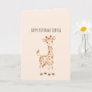 Suche nach gelbe giraffe karten Tiere