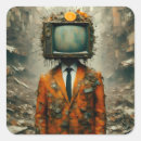 Suche nach fernsehen aufkleber Ai generiert