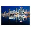 Suche nach miami skyline poster Farbbild