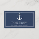 Suche nach schiff und anker visitenkarten Segeln