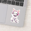 Suche nach kopfhörer aufkleber Katze