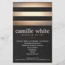 Suche nach haar und make up flyer Kosmetologe