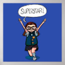 Suche nach superstar poster Cartoon