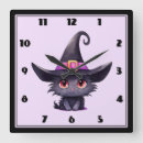 Suche nach halloween katzen wanduhren Witch