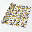 Suche nach fahrzeug geschenkpapier Bagger