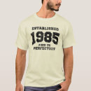 Suche nach hergestellt 1985 tshirts Geburtstag