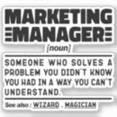 Suche nach manager aufkleber Spaß