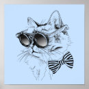 Suche nach eine coole katze poster Hipster