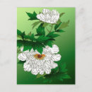 Suche nach vintage skizze postkarten Blume