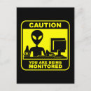 Suche nach cooler raum postkarten Alien