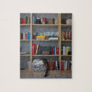 Suche nach bücherregal puzzle Katze