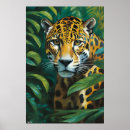 Suche nach jaguare poster Dschungel
