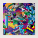 Suche nach geometrisches muster puzzle Stilvoll
