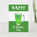 Suche nach grünes bier karten St patricks tag