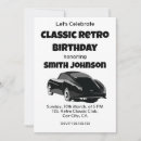 Suche nach klassisches auto einladungen Retro