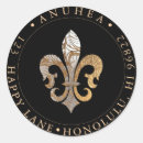 Suche nach fleur de lis aufkleber Schwarz