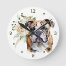 Suche nach bulldog wanduhren Blume