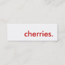 Suche nach kirsche visitenkarten Für alle