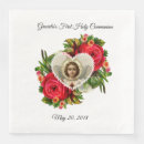 Suche nach erste heilige kommunion servietten Blume