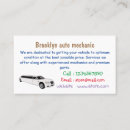 Suche nach limousine visitenkarten Auto