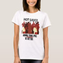 Suche nach rote soße tshirts Lustig