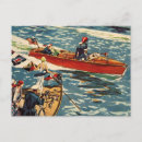 Suche nach vintage boote postkarten Antike