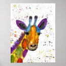 Suche nach wilde tiere poster Giraffe