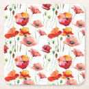 Suche nach roter mohnblumen untersetzer Wild