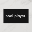 Suche nach billard visitenkarten Sport