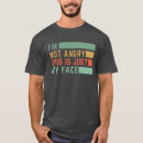 Suche nach wütendes gesicht tshirts Für alle
