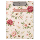 Suche nach vintage blumen klemmbrett Monogramm