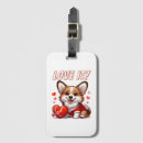 Suche nach corgi gepäckanhänger Liebe