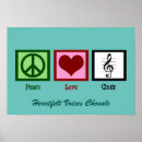 Suche nach peace poster Chor