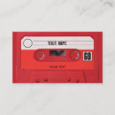 Suche nach kassette visitenkarten Sänger