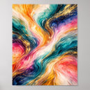 Suche nach abstrakte wellen poster Gold