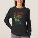 Suche nach 19 jährige tshirts Legende